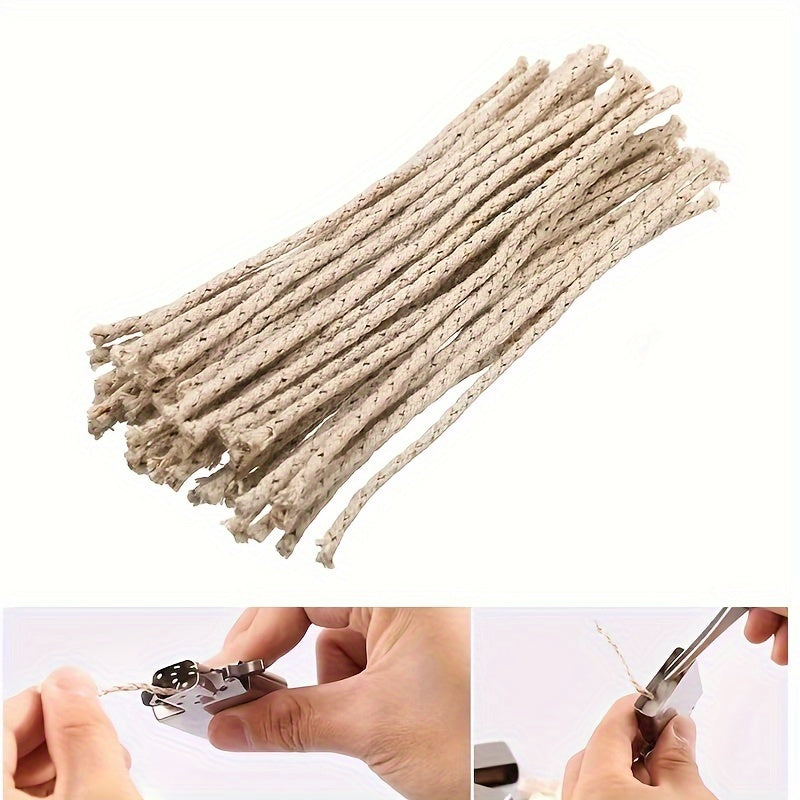 10/30/50pcs Copper Wire Core Wicks for Kerosene Oil Petrol Lighter Replacement