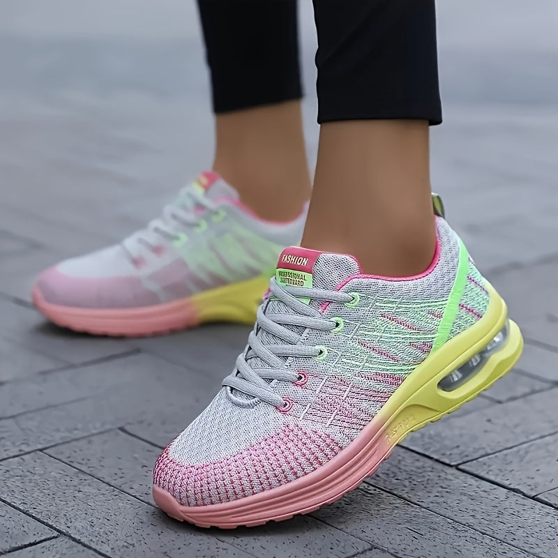 Women's Sports Shoes Shock-Absorbing Running Sneakers for Tennis, Training, Travel