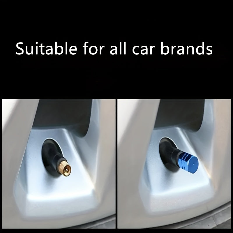 Automotive Air Valves for Aluminum Tires Waterproof Test Bicycle Motorcycle Truck