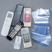 30 Pack Transparent Waterproof Dustproof Remote Control Bags for Air Conditioner and TV Remotes