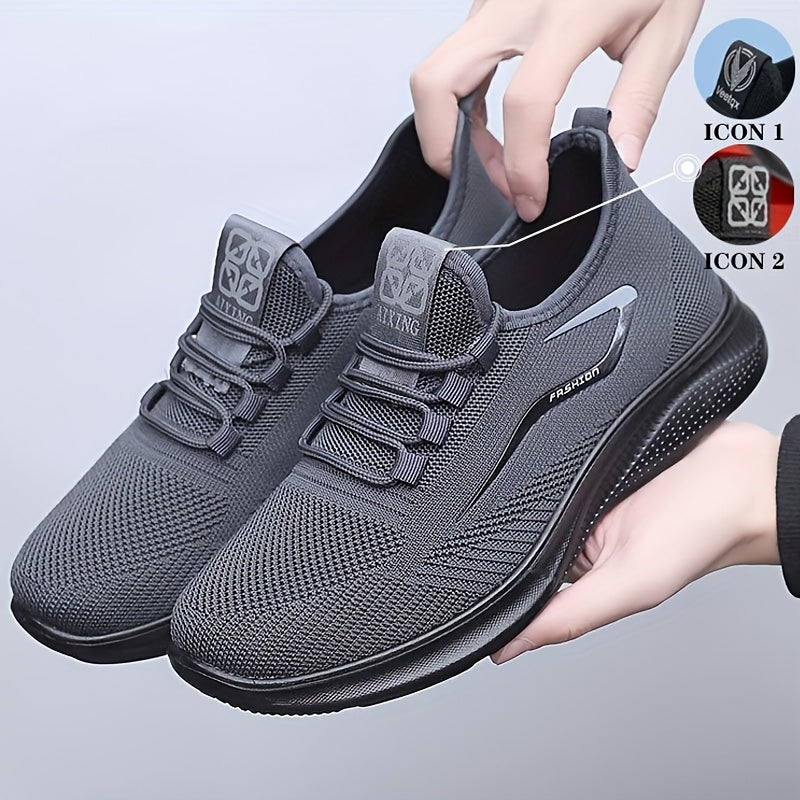 Erkaklar uchun nafas oladigan to'r bilan, bog'ichli, yumshoq mato ustki qismi, dumaloq barmoq, engil dizayn. Bahor/yoz norasmiy kiyimlari va qulay poyabzal uchun ideal.