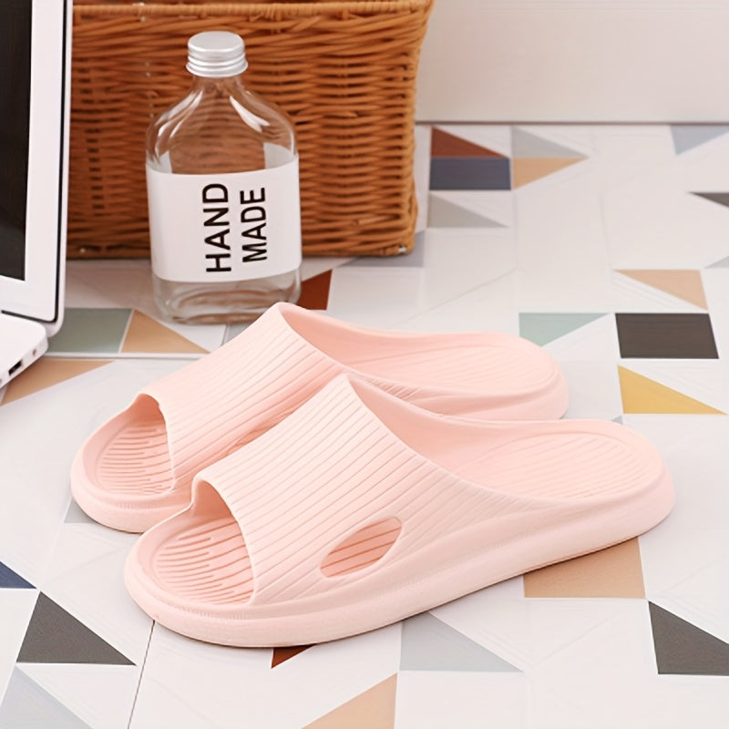 Unisex Soft Sole Bathroom Slippers Couples Home Indoor Sandals