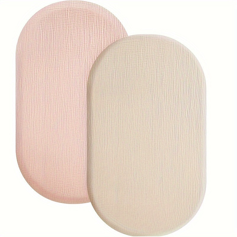 Juego de sábanas para cuna de bebé de algodón transpirable y suave para infantes y niños pequeños Rosa Amarillo Verde Azul Gris