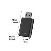 Adaptador inalámbrico 2-en-1 CarPlay y Android Auto con USB, alimentación, baja latencia, compatible con iPhone y teléfonos Android