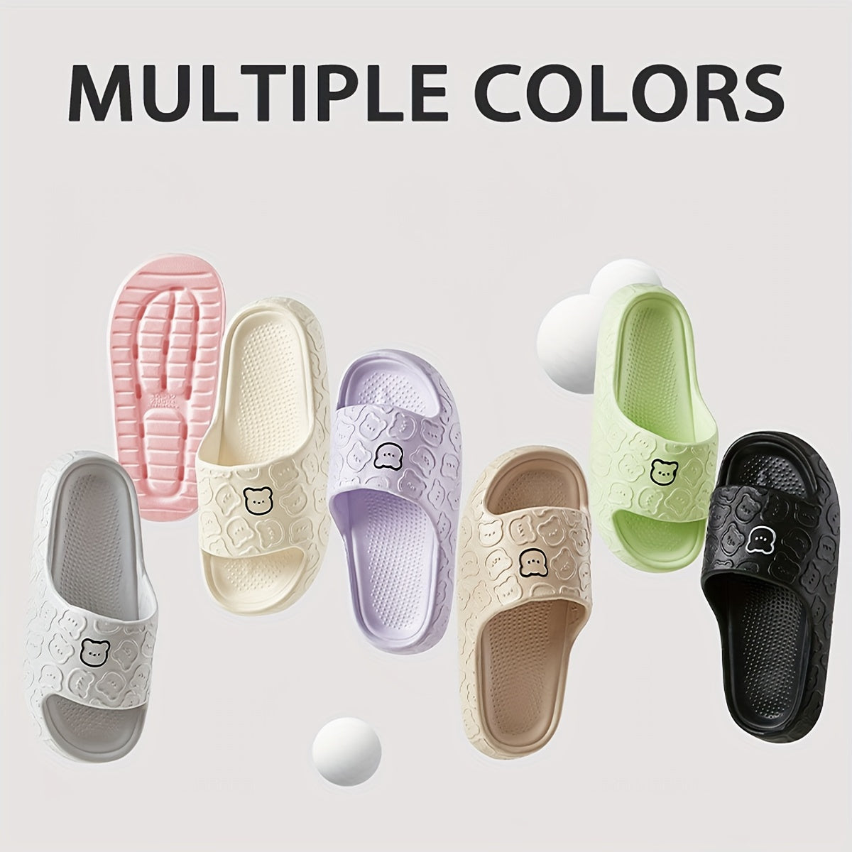 Yumshoq, nafas oladigan, yopishmaydigan, barcha mavsumlar uchun EVA erkaklar va ayollar uchun qiziqarli multfilm ayiqlari shlyapkalari