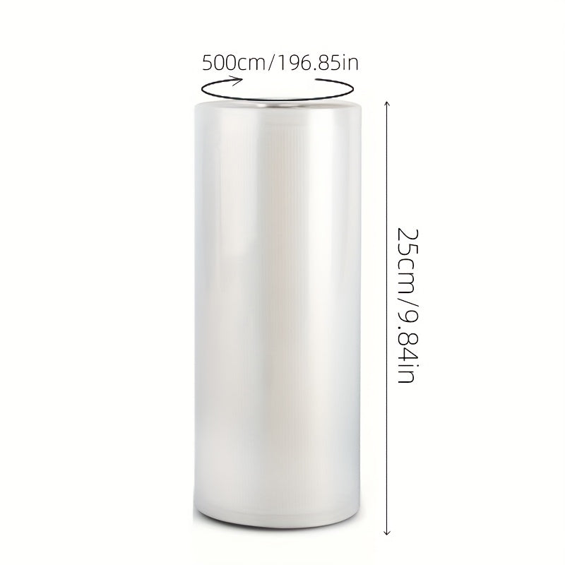 Vakuum Sealer Rolls - Ovqatni saqlash, sous vide va taom tayyorlash uchun tijorat darajasidagi paketlar - Barcha vakuum yopishtirish mashinalari bilan mos keladi - BPAsiz, bardoshli PE+PA material, bir dona rulon