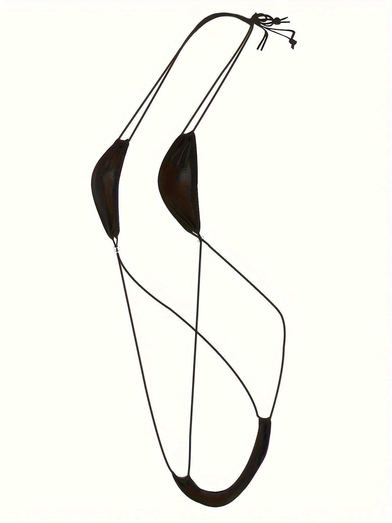 Women's Sheer Backless Halter Teddy Lingerie Bodysuit