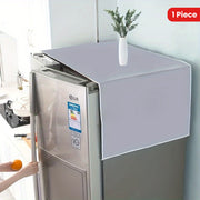 Funda para nevera de tela Oxford impermeable, a prueba de aceite, polvo y agua, para puertas simples o dobles