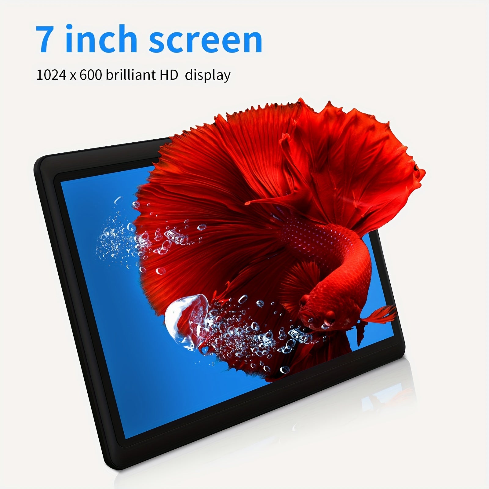 7-Inch Android 13 Tablet with 4GB RAM, 32GB Storage, HD IPS Display, Dual Cameras, Dual Wi-Fi, Protective Case