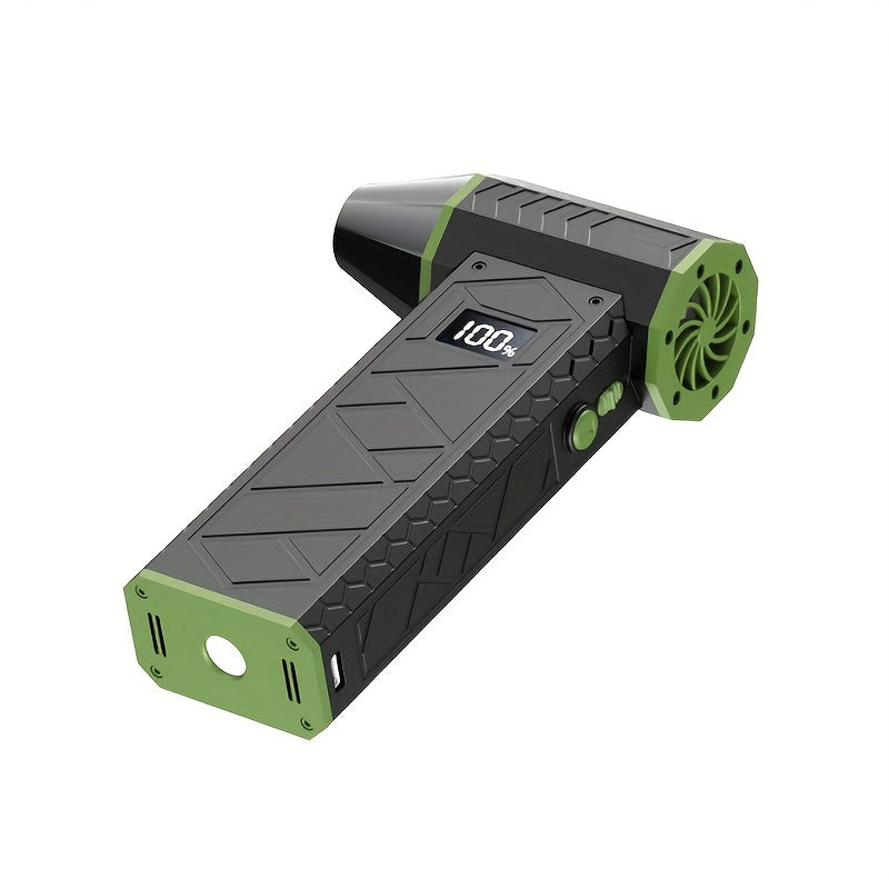 Портативный турбореактивный вентилятор с цифровым дисплеем, перезаряжаемый воздуходувка 36В