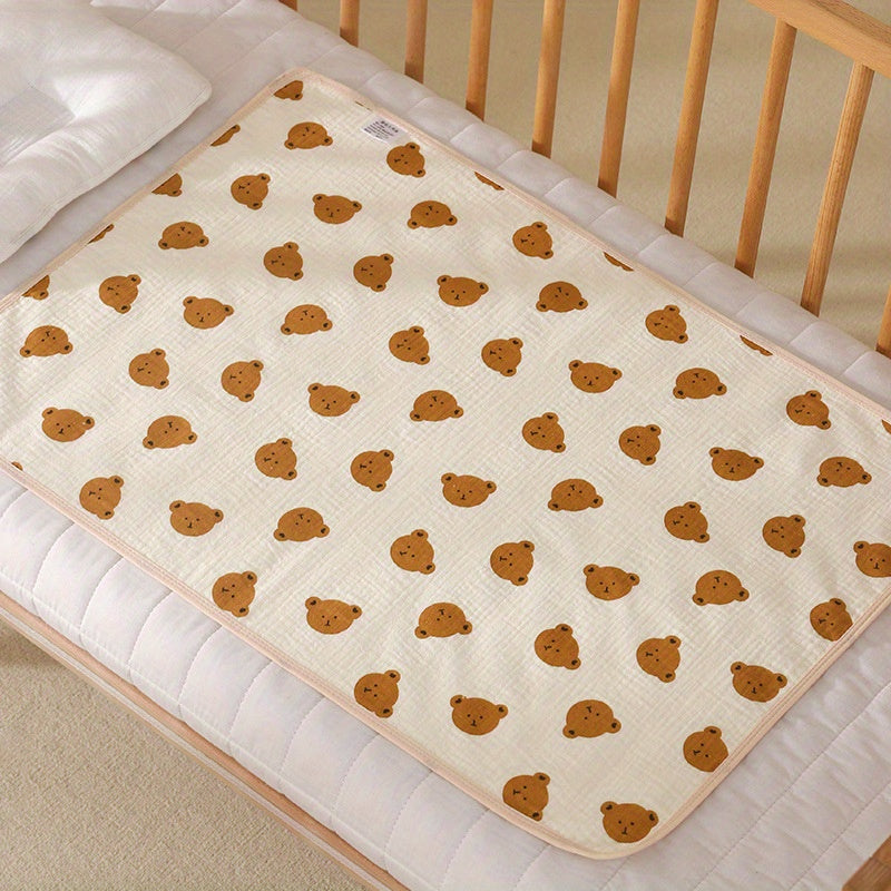 Baby Care Pad Waterproof Washable Cotton Breathable Large Size for Babies and Toddlers