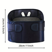 Dual Motor Back Massager with Adjustable Temperature USB Rechargeable Full Body Convertible