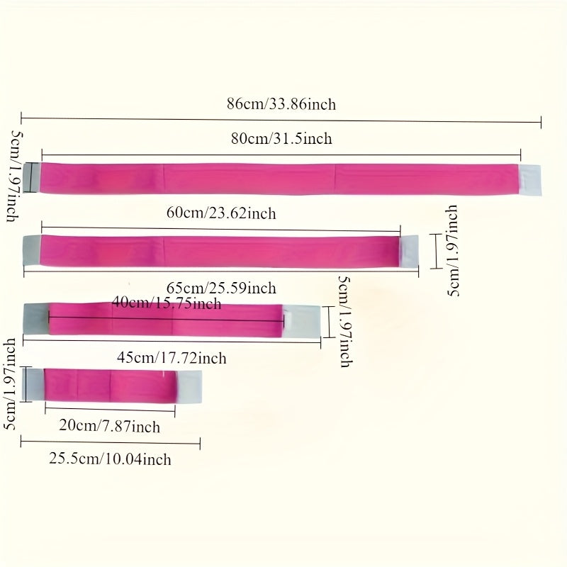 Universal Car Trunk Anti-Drop Storage Straps Durable Adjustable Black