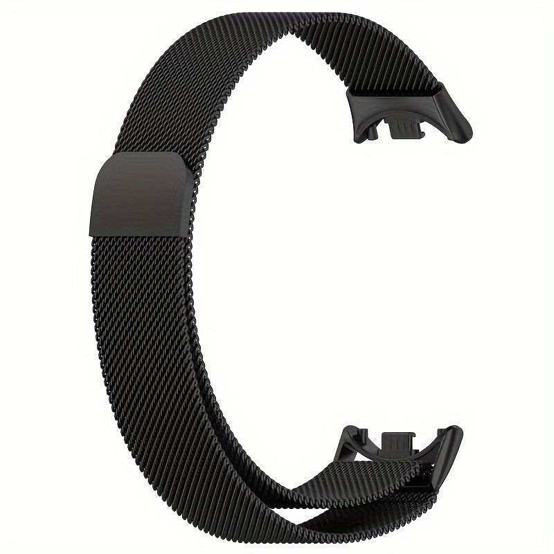 Stainless Steel NFC Wristband for Fitness Trackers Waterproof Breathable Magnetic Buckle