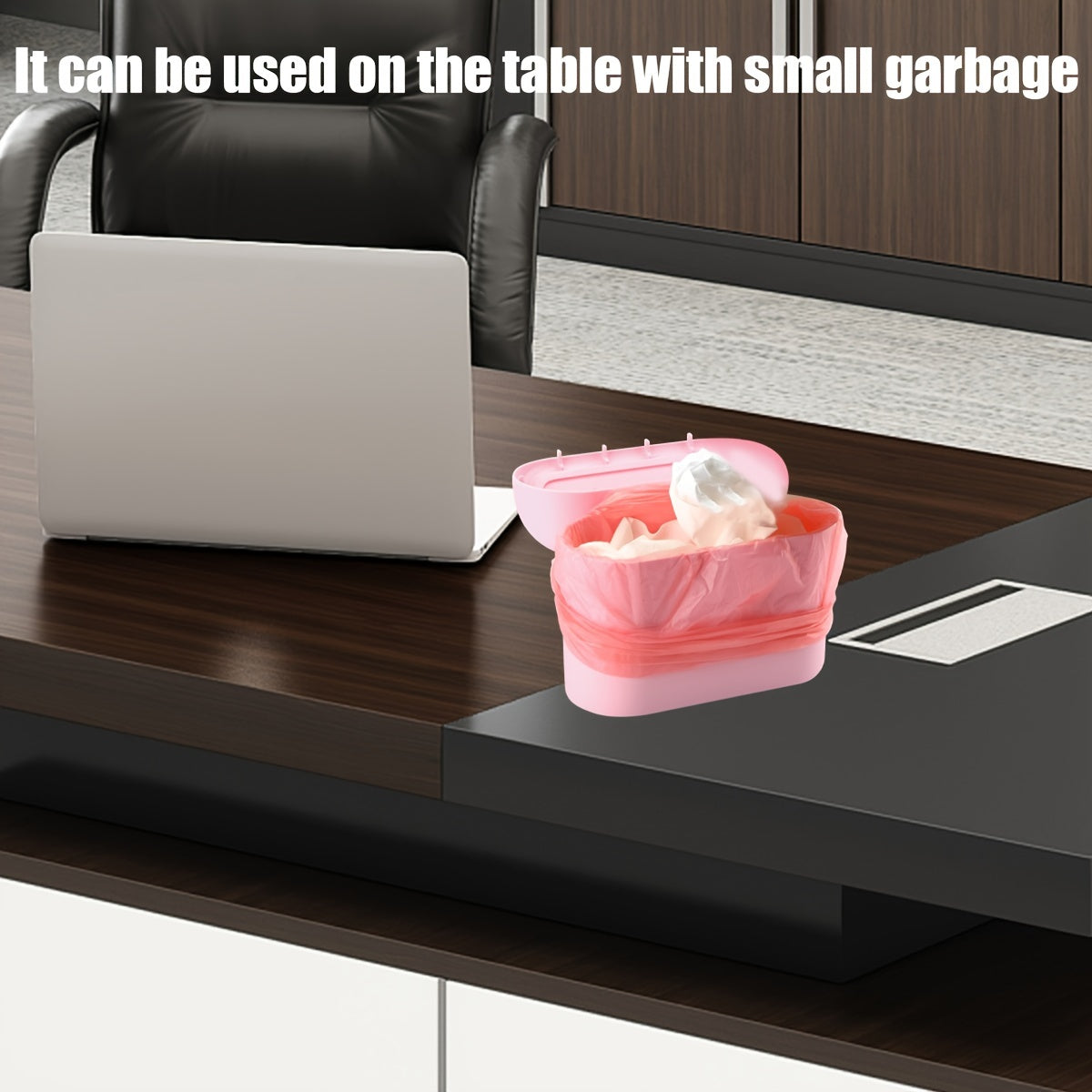 Small Garbage Bags for Car Trash Cans - 60 Bags per Roll, 4 Rolls