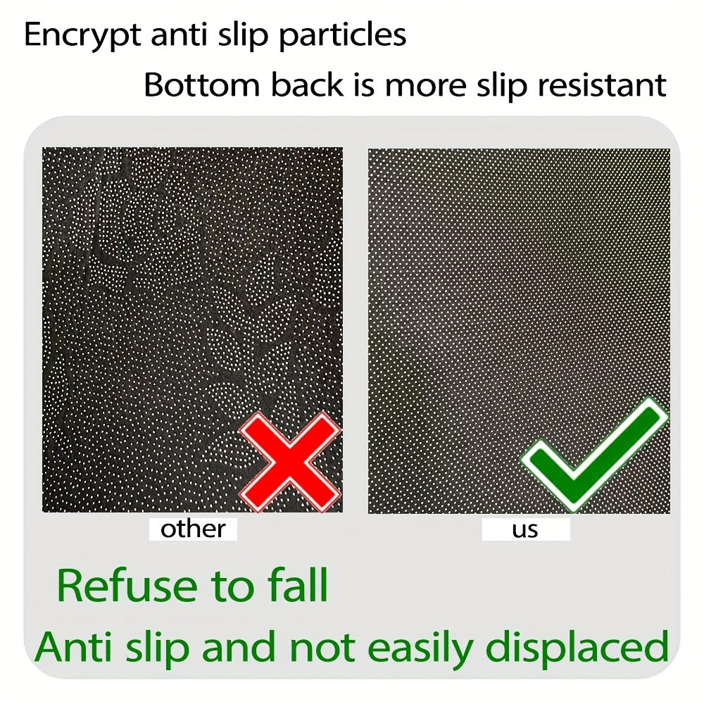 Xush kelibsiz Doormat Qattiq yopishmaydigan, yuviladigan, so'radigan pol gilamchasi oshxona, hojatxona, kirish joyi uchun