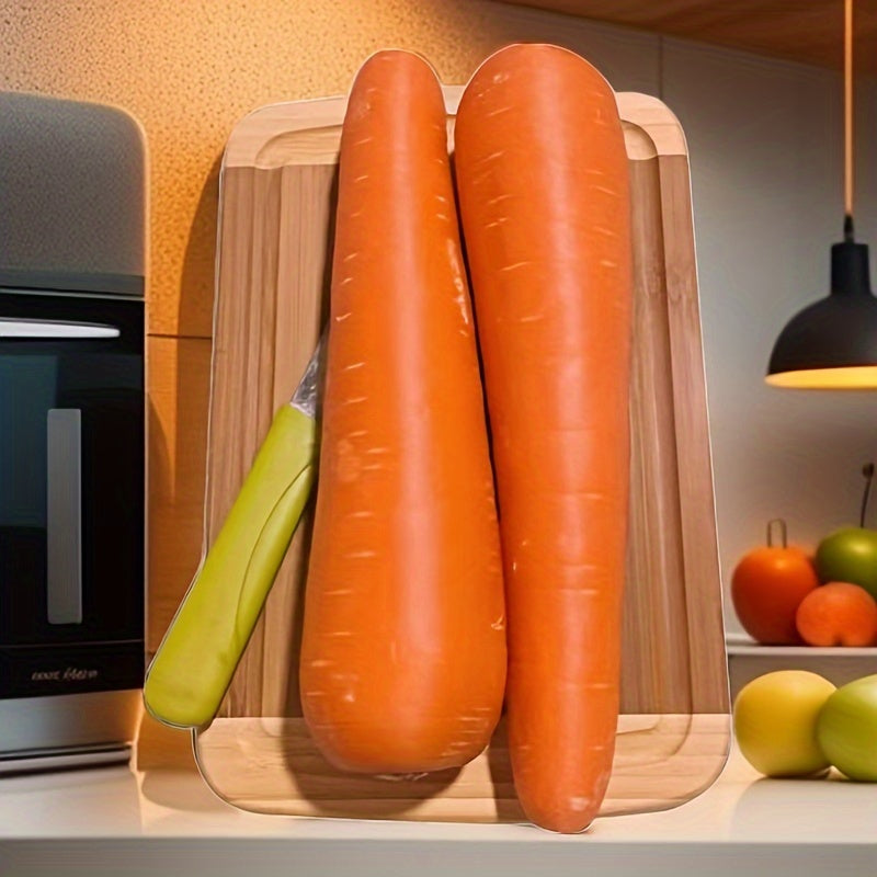 Bamboo Chopping Block Set 3-Piece Kitchen Prep Boards for Cooking and Entertaining