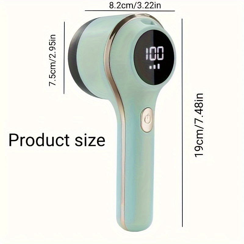 Rechargeable Electric Lint Remover for Clothes and Sweaters Portable Fabric Shaver Fuzz Ball Remover