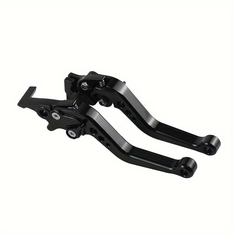 Motorcycle Electric Bike Scooter Aluminum Alloy Handlebar Brake Levers Adjustable Ergonomic