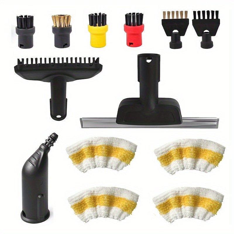 Bug'lash boshli bug'lash uchun tozalash to'plami, shuningdek, shlanglar va chizish uchun mo'ljallangan nozzlar