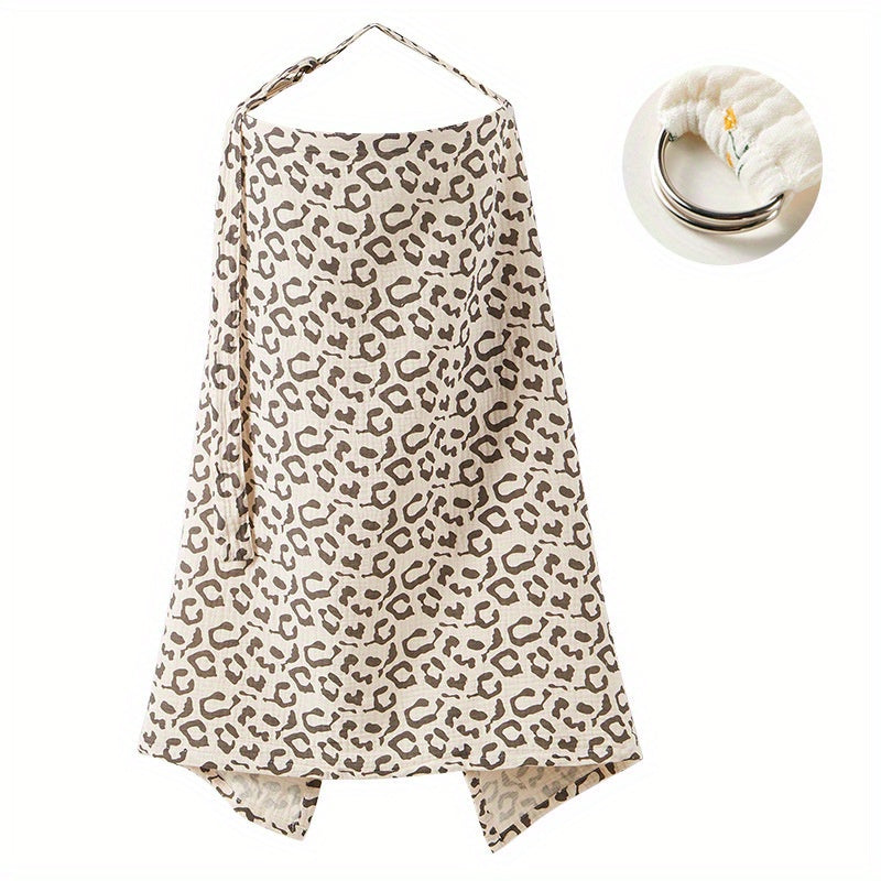 Cobertor de lactancia de tejido suave para mujeres, discreto, portátil, ajuste universal para edades 14+