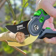 High-Performance Bypass Pruning Shears with Sharp SK5 Steel Blades for Garden Trimming