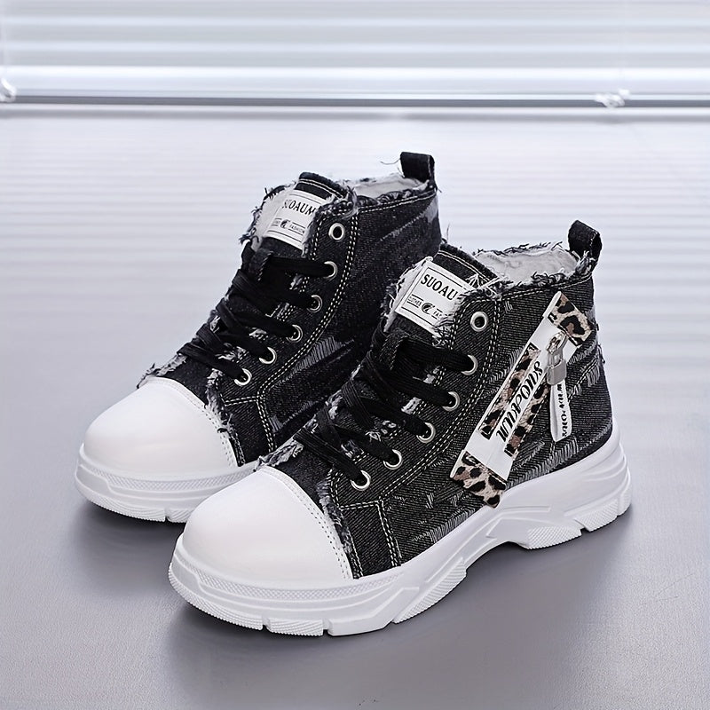 Women's Sneakers Flat Shoes Casual Walking Shoes Black Comfortable