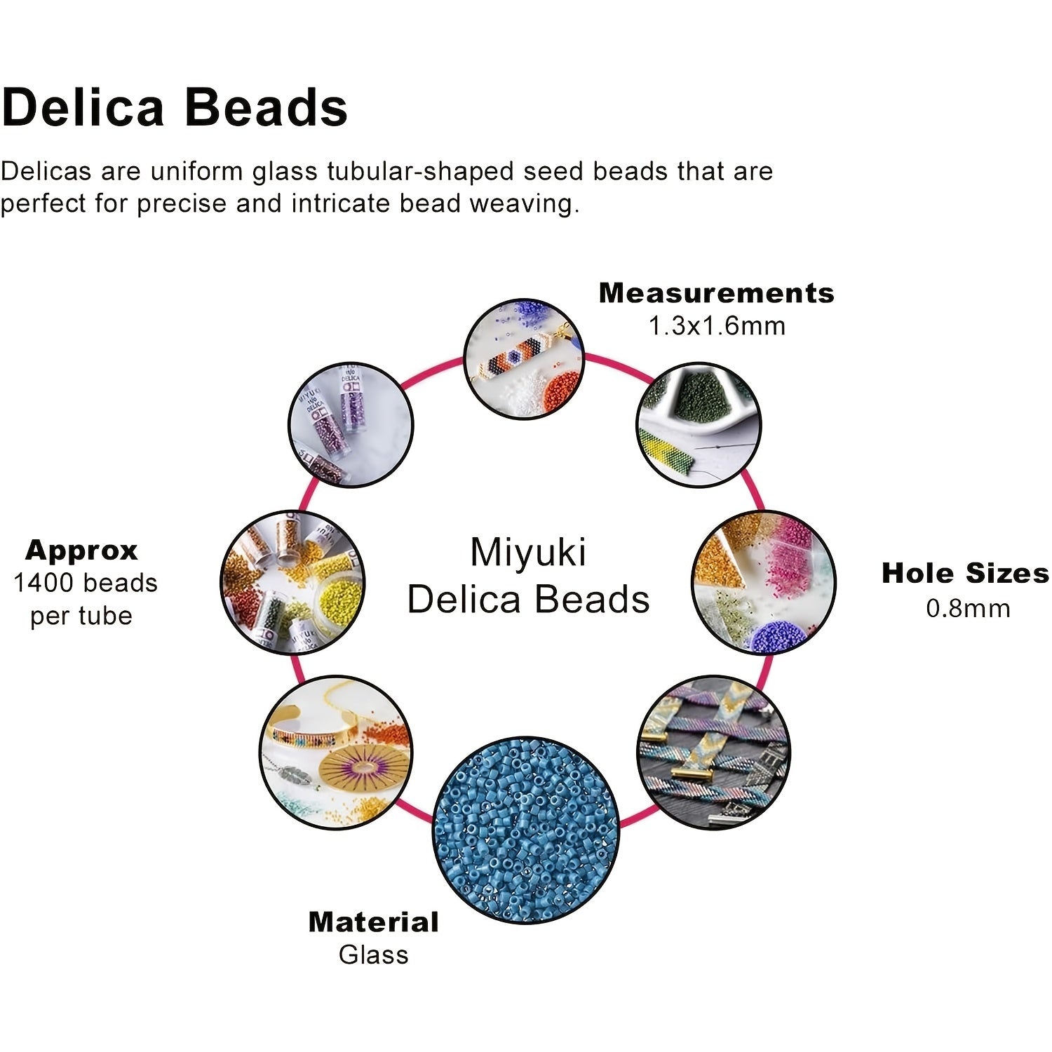 200pcs 1g Antique Glass Beads for Jewelry Making Retro DIY Beads