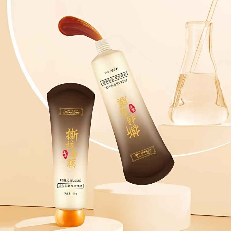 Yumshoq yuz maskasi normal va sezgir teri uchun, chuqur poralarni tozalash