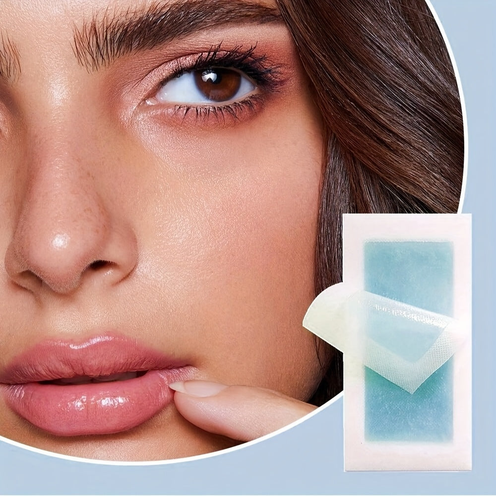 20Pcs Hair Removal Wax Paper For Facial Bikini Line Beard Eyebrows