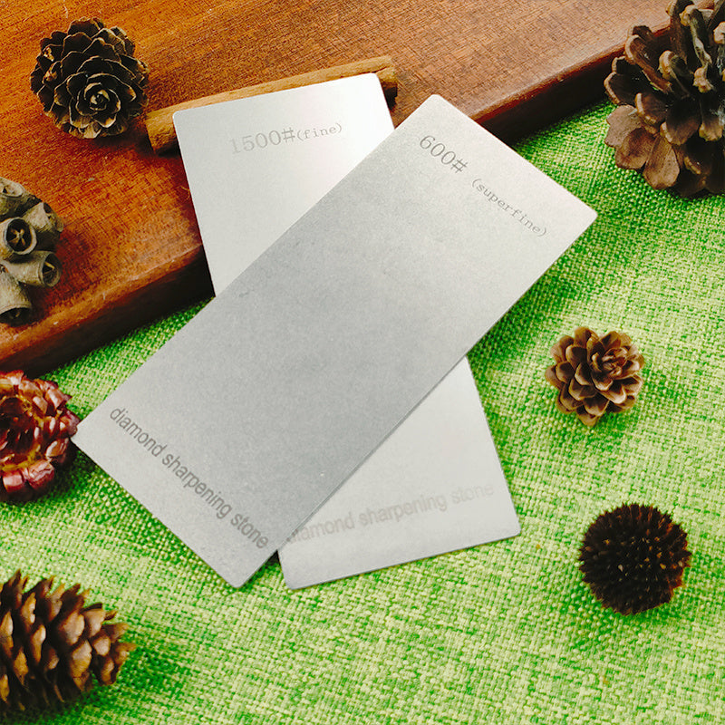 Diamond Sharpening Stone Kit for Knives and Tools with Angle Setting Accessories