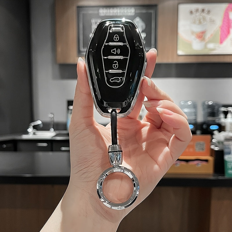 Premium TPU Key Fob Cover for Car Remote Protects Scratch-Resistant Durable Shell