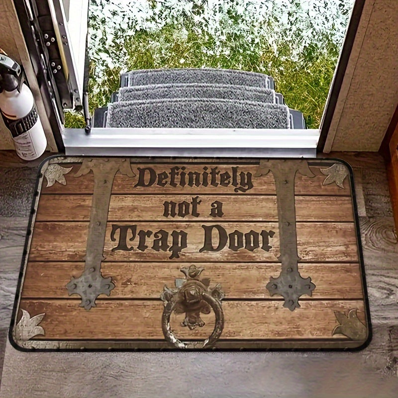 Non-Slip Polyester Door Mat - Easy Clean, Durable, 39.88cm x 59.69cm