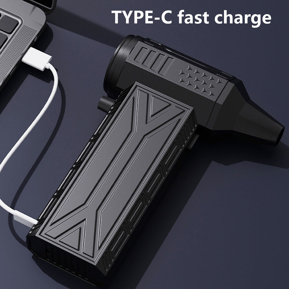 Portable Handheld Turbofan Air Cannon High-Speed Brushless Mini Fan