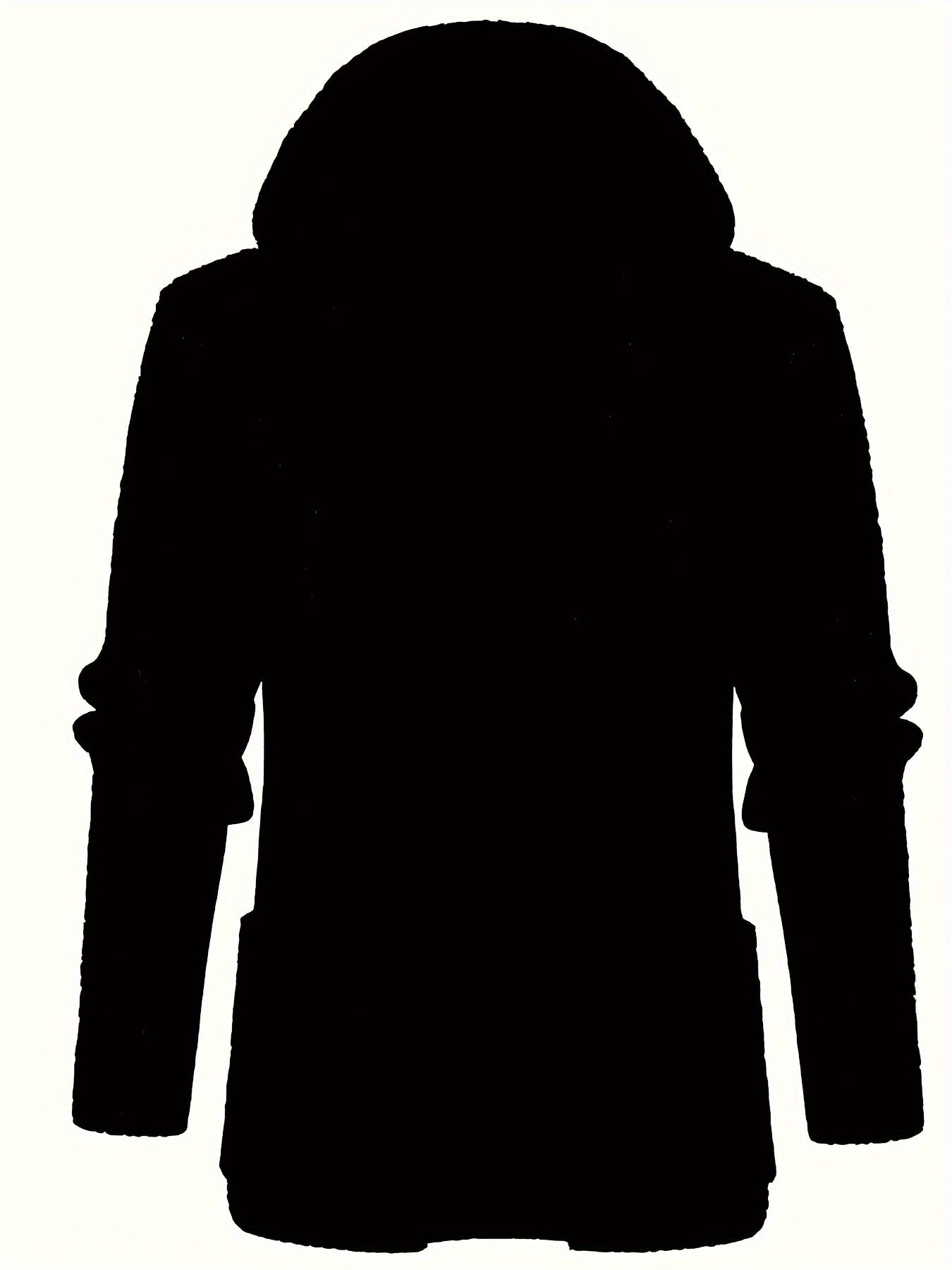 Plus Size Knit Hooded Cardigan for Men Winter Fall Casual Streetwear