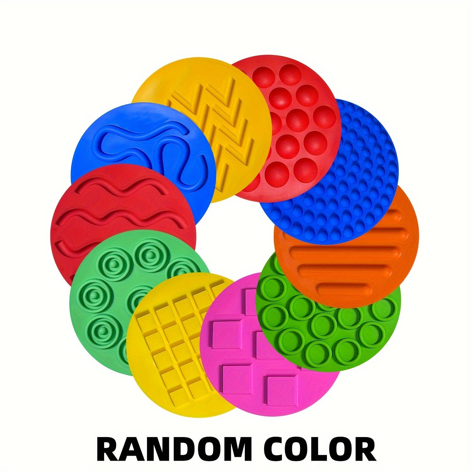 Waterproof Silicone Floor Mat for Children Autism Sensory Play and Learning