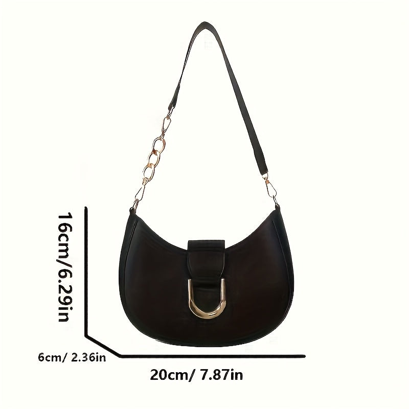 Новая сумка однотонного цвета с магнитным замком, идеальная для различных случаев. Отлично подходит для использования на улице, повседневных дел, работы, шопинга, путешествий, фотографии, свиданий и особых случаев.