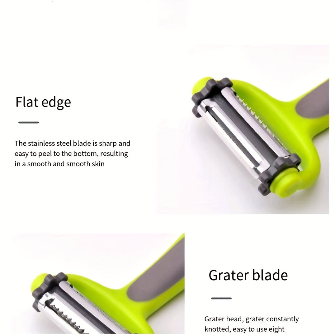 3 ta oshxona asbobi to'plami: qobuq, maydalagich, sabzavot kesgich, meva va sabzavotlar uchun