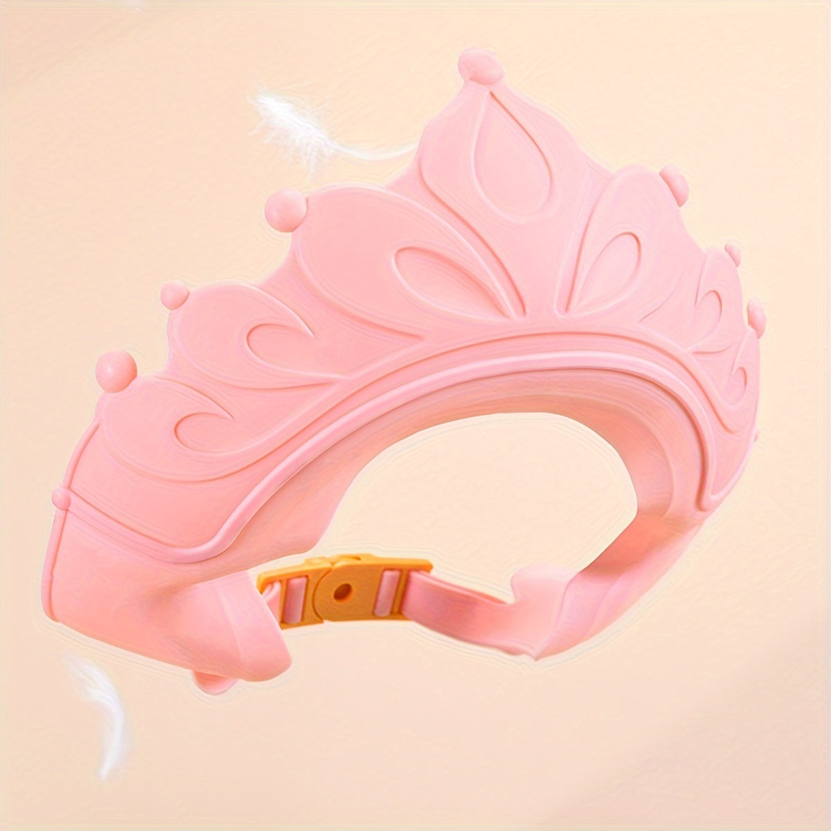 Crown-Shaped Shampoo Cap for Kids Multicolor PP TPE Material 3+