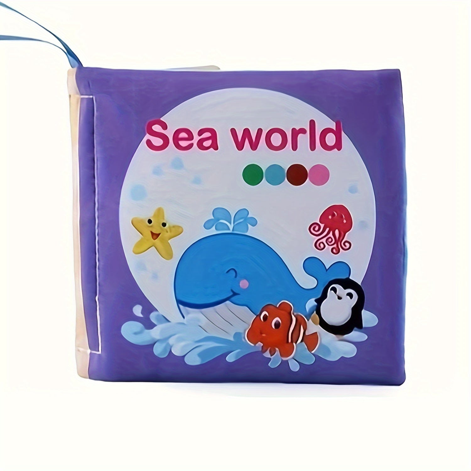 Baby Cloth Book for Infants 0+ with Animal, Transportation, Fruit, Ocean Themes