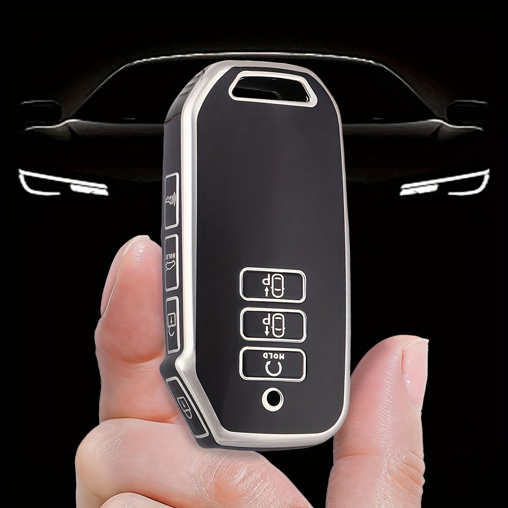 Universal TPU Remote Key Cover for 7-Button Car Key Case