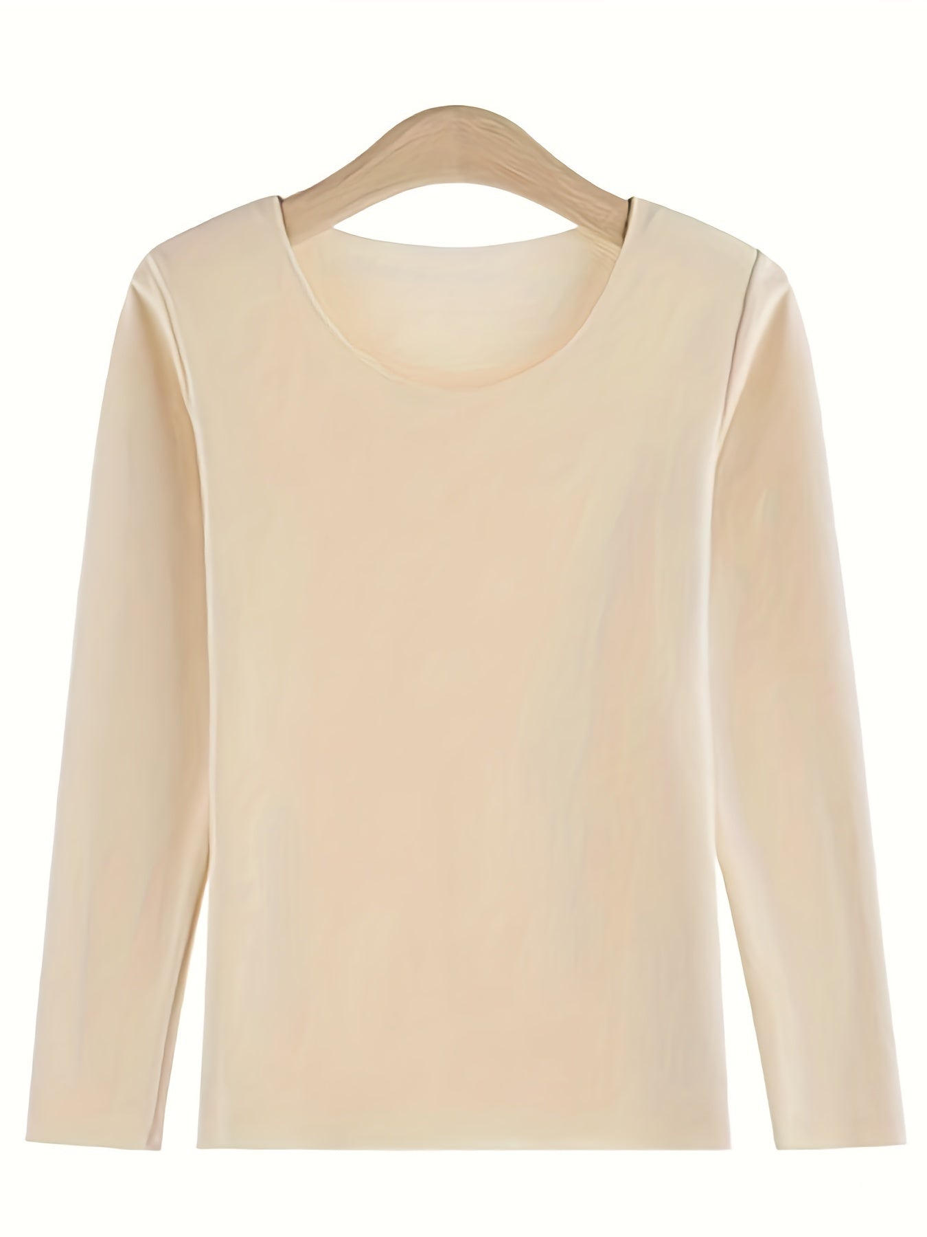 Qish uchun ayollar uchun bir rangli polyester to'qilgan mato, isitiladigan yuqorilar va shimlar to'plami.