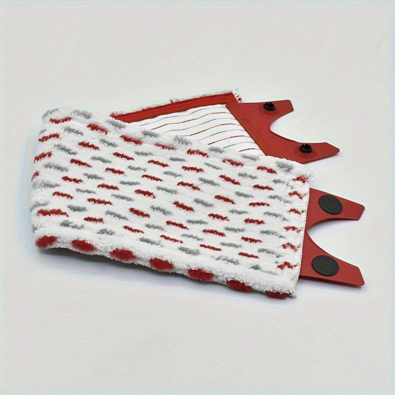 Set of 3 Extra-Large Microfiber Mop Pads for Wet and Dry Cleaning