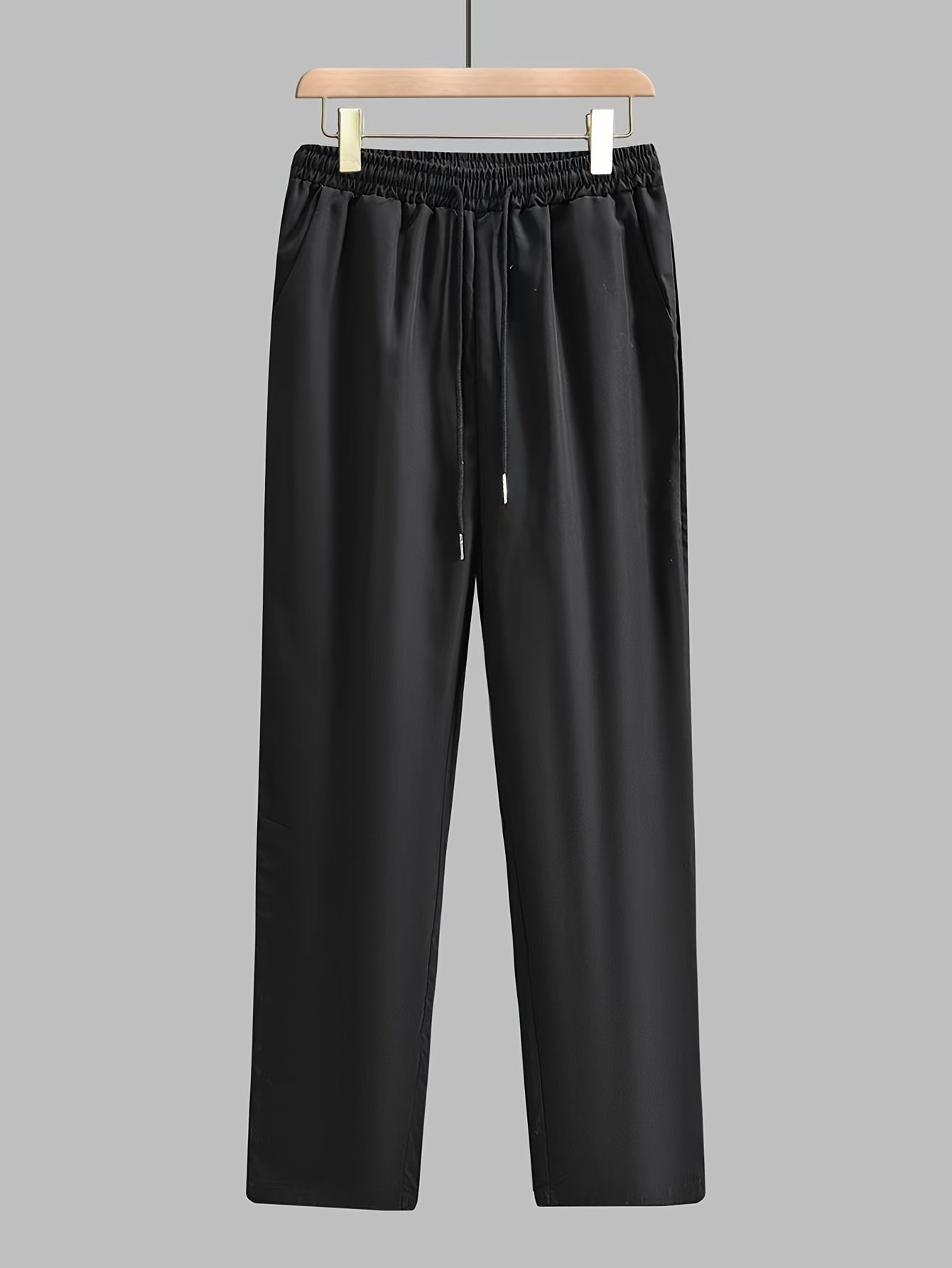 Erkaklar uchun tasodifiy rangli blokli chiziqli yengli tugmachali ko'ylak va tashqi faoliyatlar uchun tortishishli shimlar to'plami