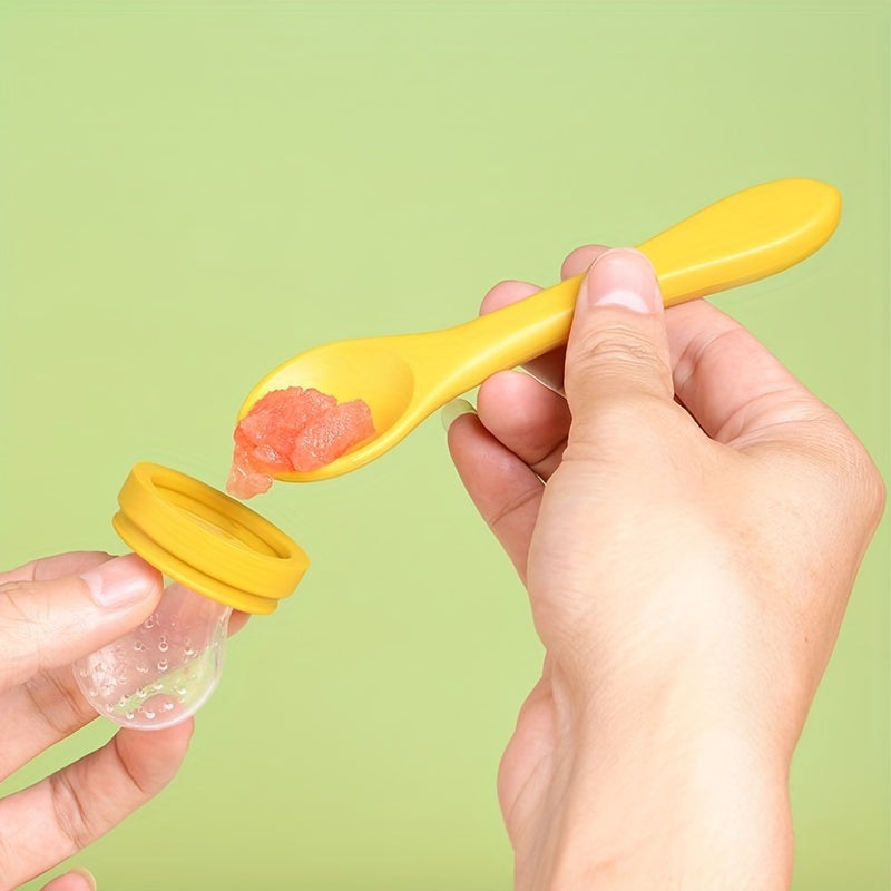 Baby Silicone Pacifier with Fruit and Vegetable Feeder for Supplemental Feeding