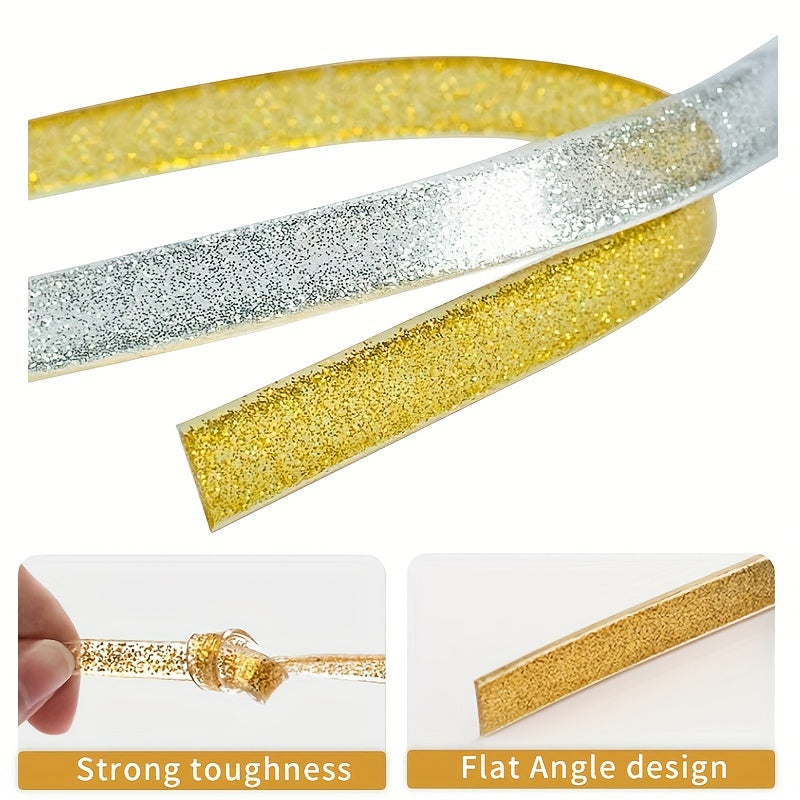 Водонепроницаемая лента для декорации ванной, запечатывает щели и края стен, самоклеящаяся.