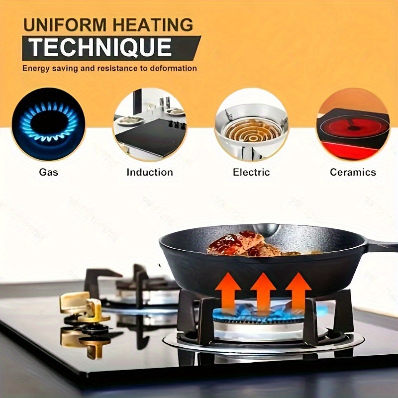 Набор из четырех предварительно приправленных чугунных сковородок, идеально подходящих для жарки, тушения и выпечки. Отлично подходят для приготовления яблочных пирогов и кишей, эти универсальные сковороды являются необходимым элементом любой кухни.