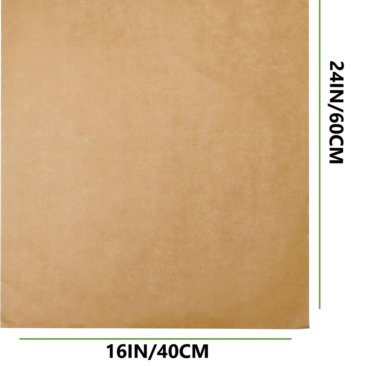 200 Sheets Parchment Paper Baking Sheets Non-Stick Oven-Safe 40.64x60.96 cm
