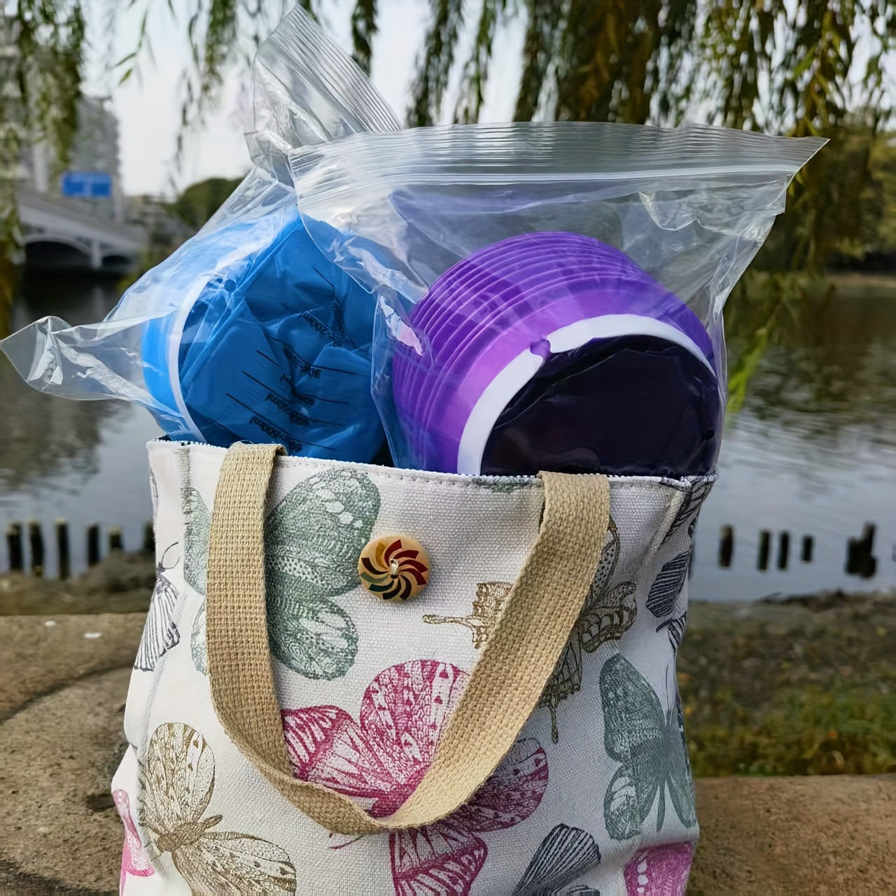 10-Pack Portable Vomit Bags for Travel, Adults and Pregnant Women, Leak-Proof