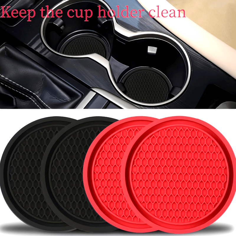 Avtomobil suvi koasterslari 2 ta paket, 4 ta paket, ijodiy issiqlik izolyatsiyasi, yopishqoq bo'lmagan aksessuarlar